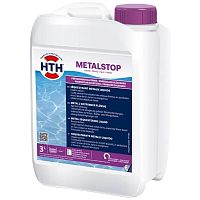Средство для выведения металлов 3л HTH METALSTOP LIQUID (упак. 1шт.) (L900550H1)